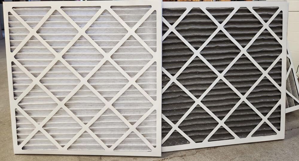 Dirty vs Clean HVAC Filter