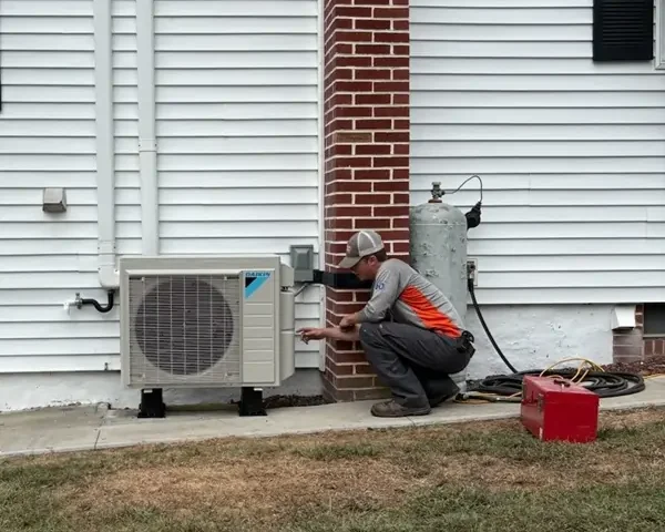 HVAC Technician services Daikin Mini Split System