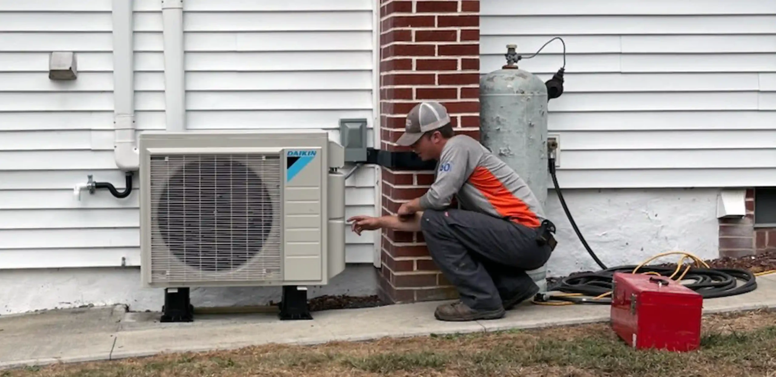 Daikin install from ww residential services