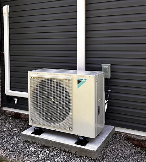 minisplit outside home service repairs