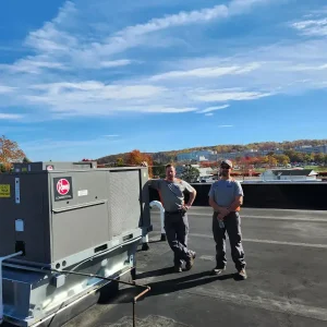 Employee rooftop replacement